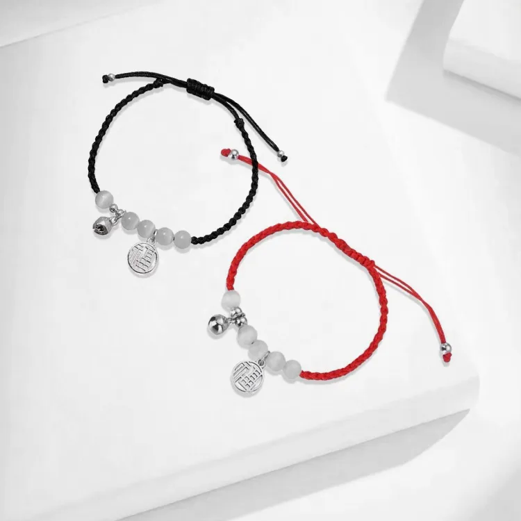 ROGA Braided String Bracelets Unisex-3