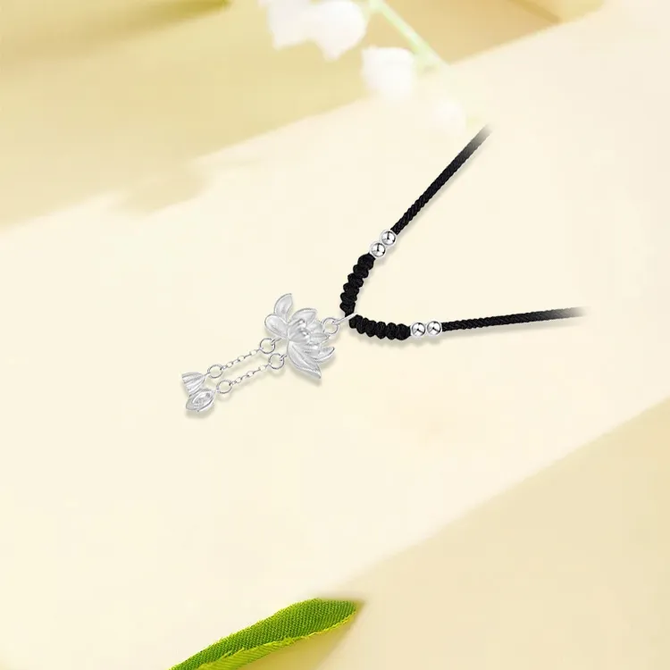 ROGA Braided String Necklaces Unisex-1