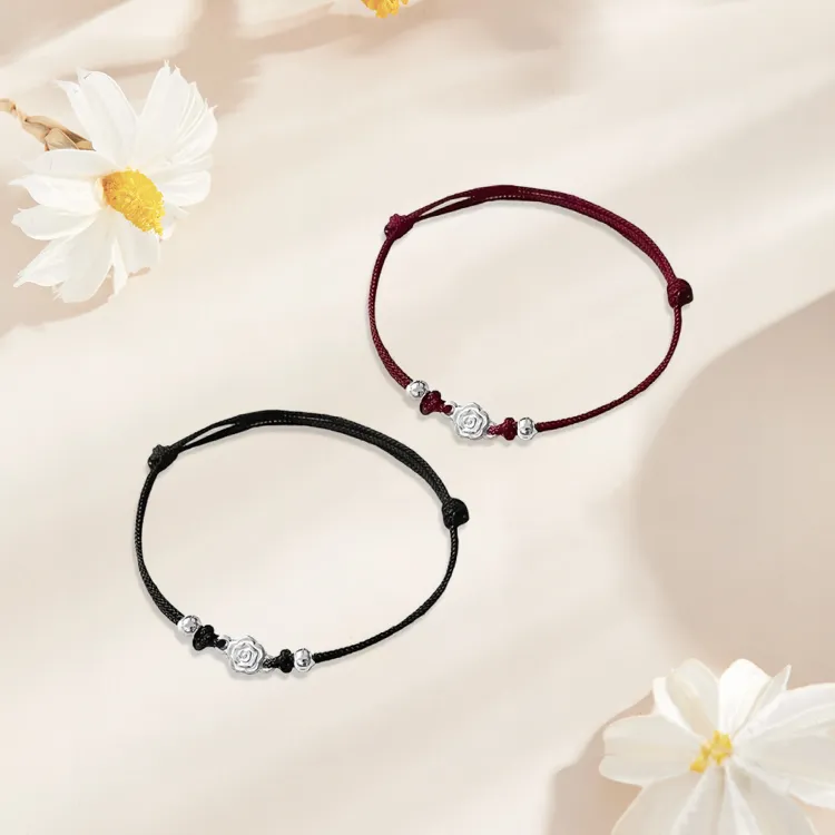 ROGA Braided String Bracelets Unisex-4