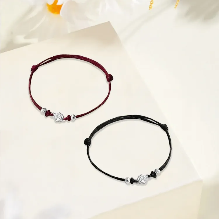 ROGA Braided String Bracelets Unisex-3