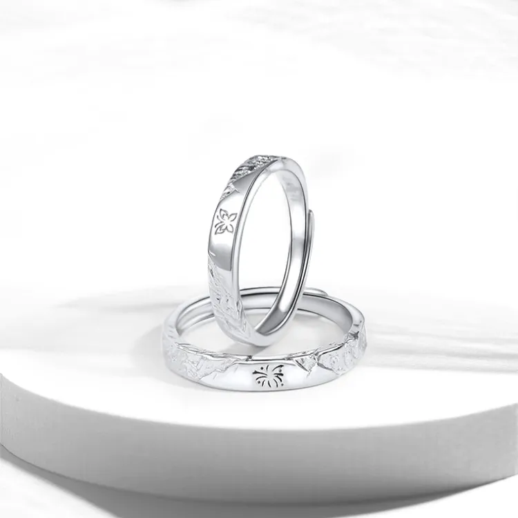 ROGA S999 Fine Silver Rings Unisex-1