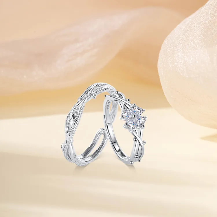 ROGA S999 Fine Silver Rings Unisex-1