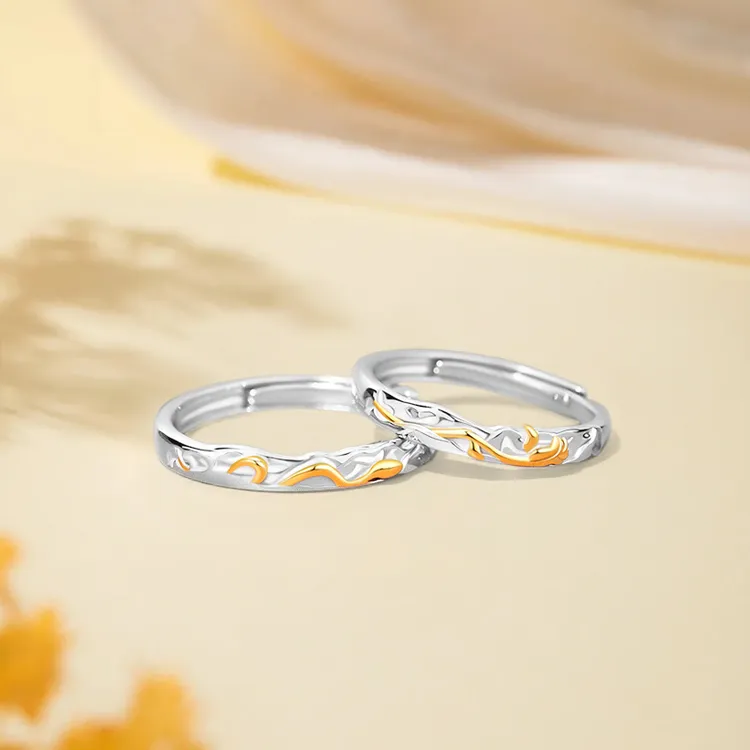 ROGA S999 Fine Silver Rings Unisex-1