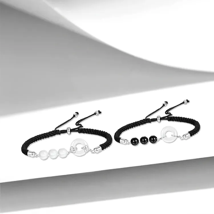 ROGA Braided String Bracelets Unisex-4
