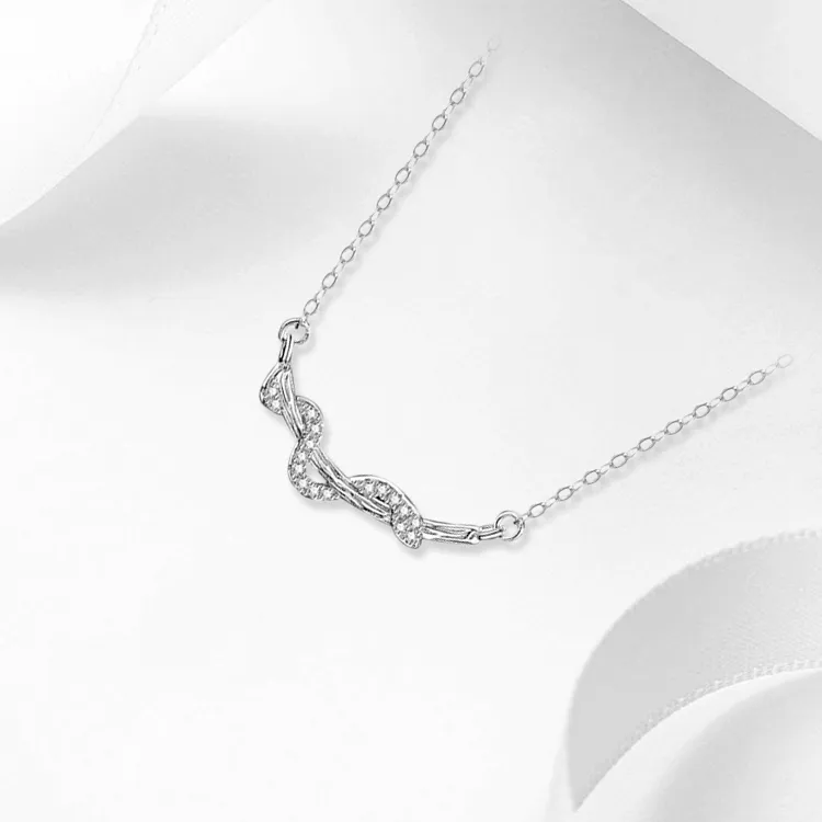 ROGA S999 Fine Silver Necklaces Women's-4