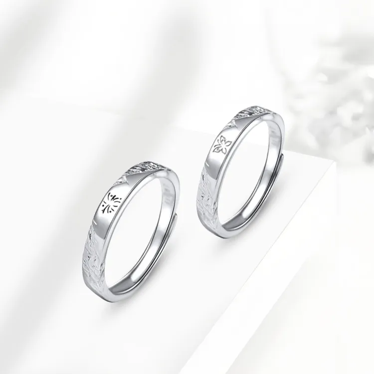 ROGA S999 Fine Silver Rings Unisex-3