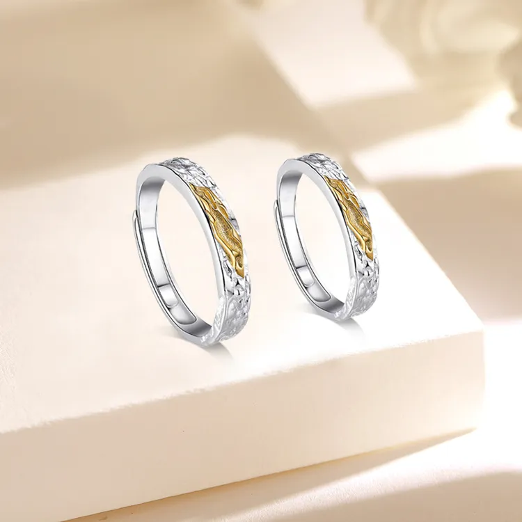 ROGA S999 Fine Silver Rings Unisex-4
