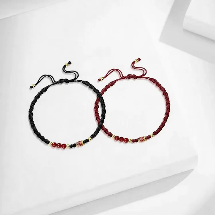 ROGA Braided String Bracelets Unisex-4