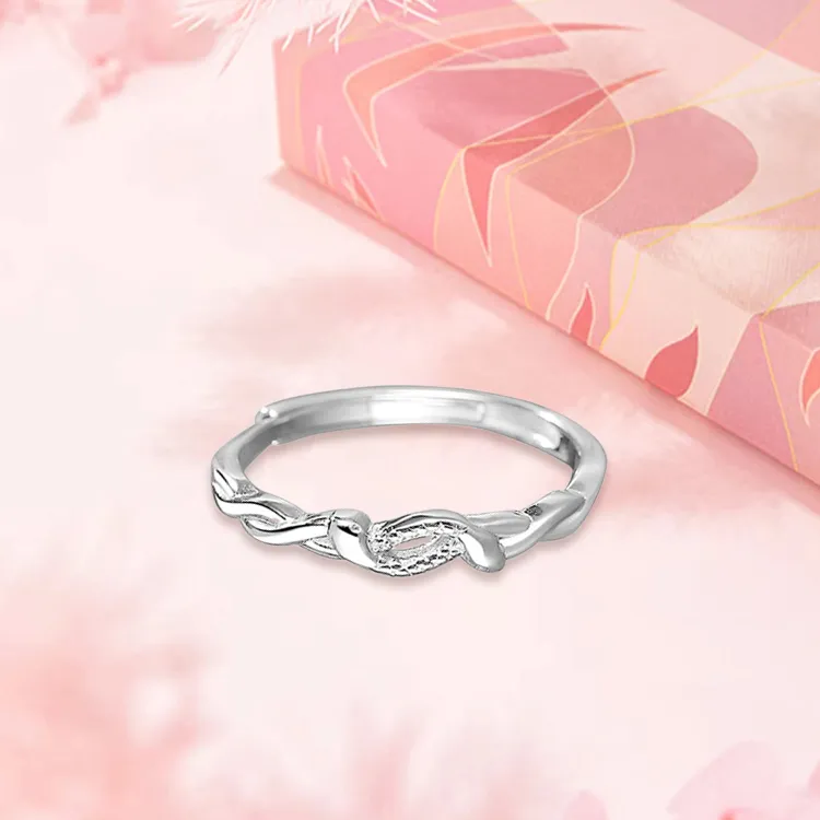 ROGA S999 Fine Silver Rings Women's-2