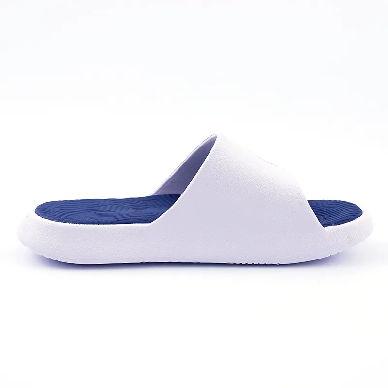 PEAK Slide Slippers Unisex White Blue-1