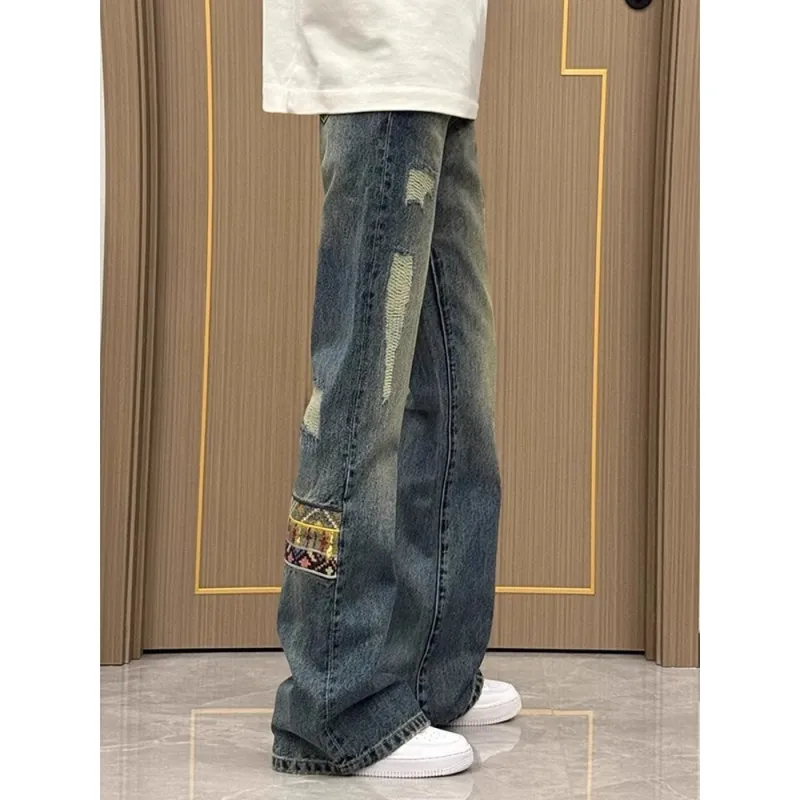 UPXIW Jeans Unisex Blue-3