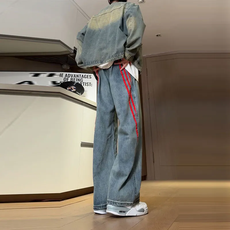 UPXIW Jeans Unisex-5