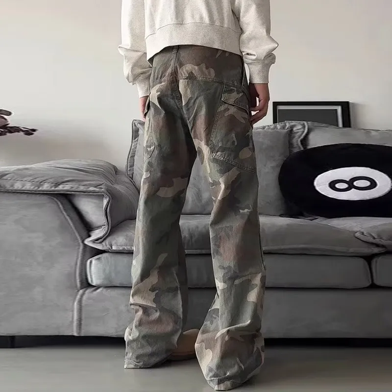 UPXIW Jeans Unisex Camouflage-6