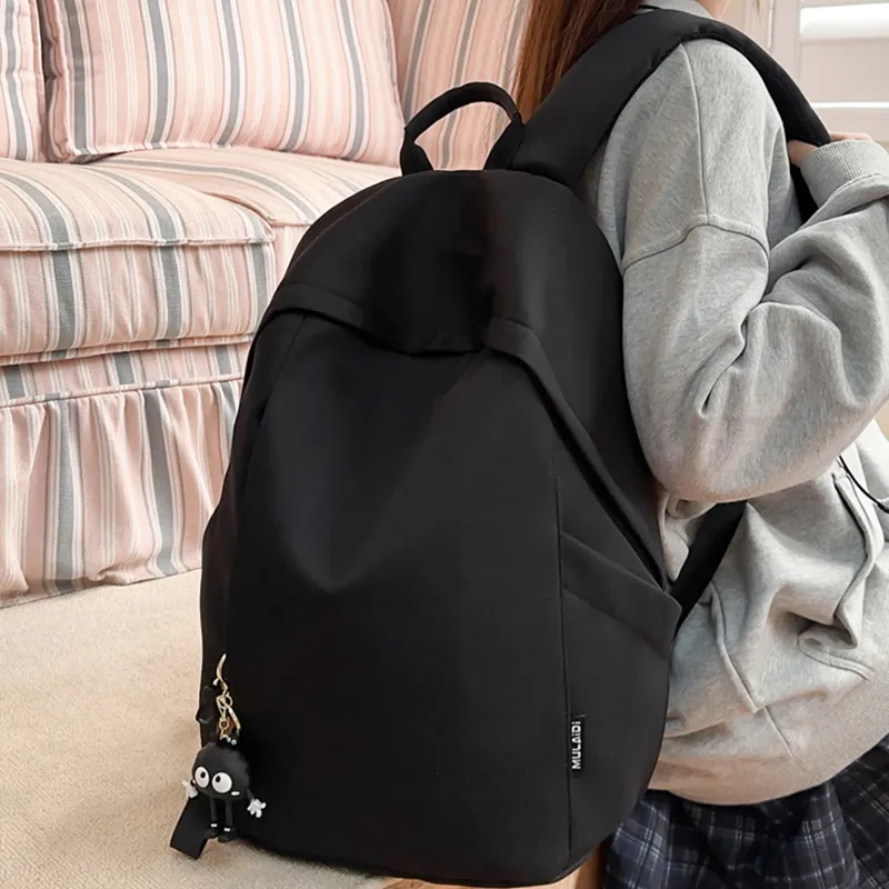 Tonlion Nylon Backpack Unisex Multicolor-12