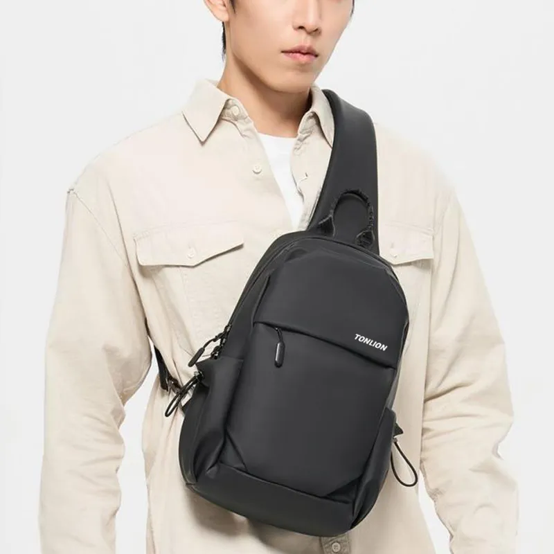 Tonlion Oxford Sling Bag Regular Unisex Multicolor-3