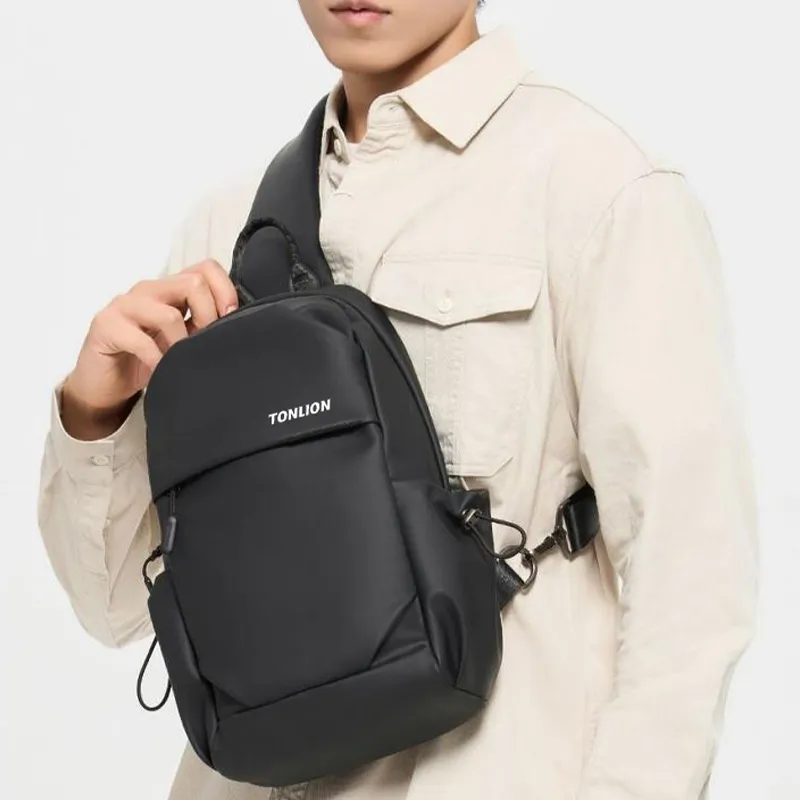 Tonlion Oxford Sling Bag Regular Unisex Multicolor-4