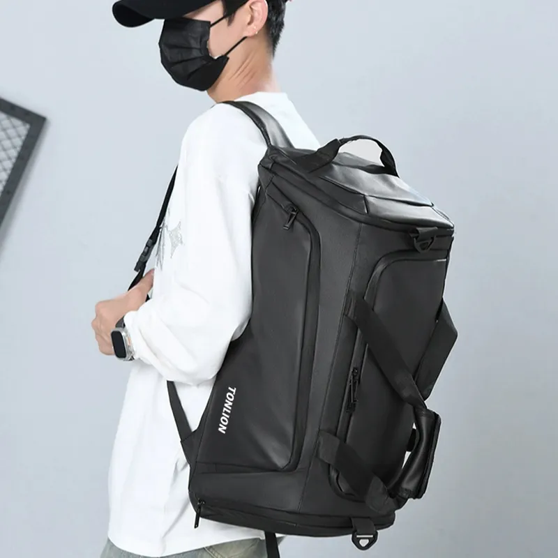 Tonlion Oxford Gym Bag Tubas Unisex Black-2