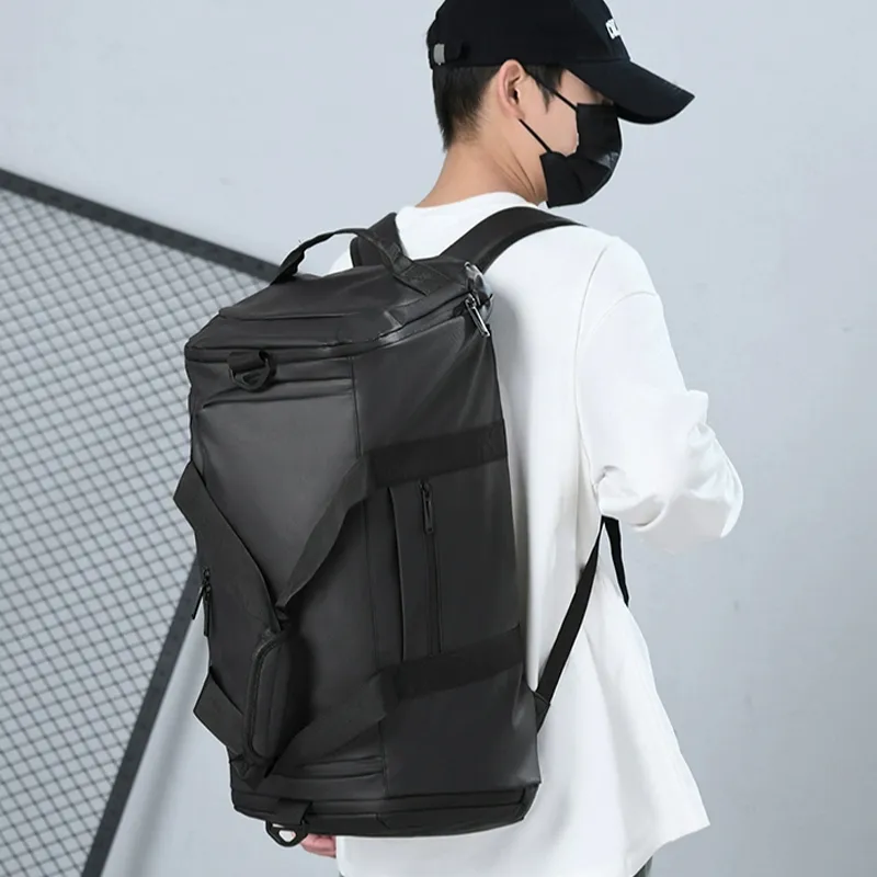 Tonlion Oxford Gym Bag Tubas Unisex Black-4