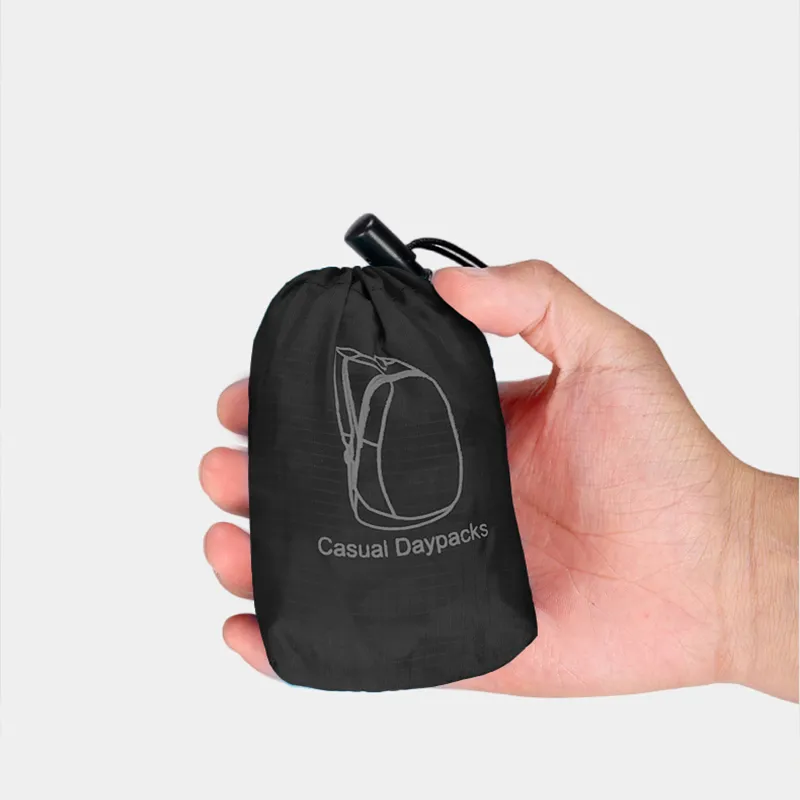 Tonlion Polyester Backpack Unisex Black-3
