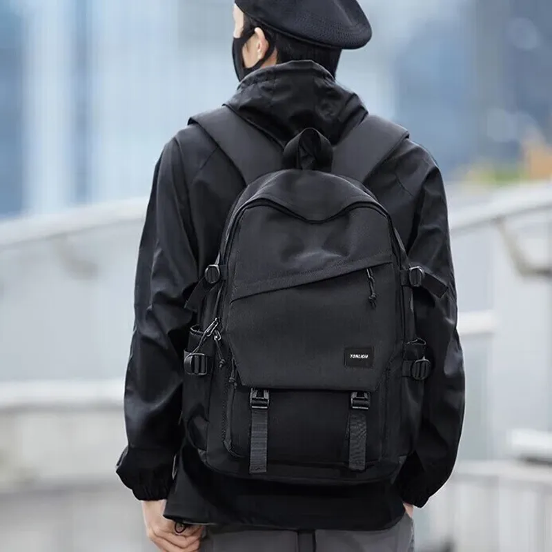 Tonlion Membrana Dermalis Backpack Regular Unisex Black-1