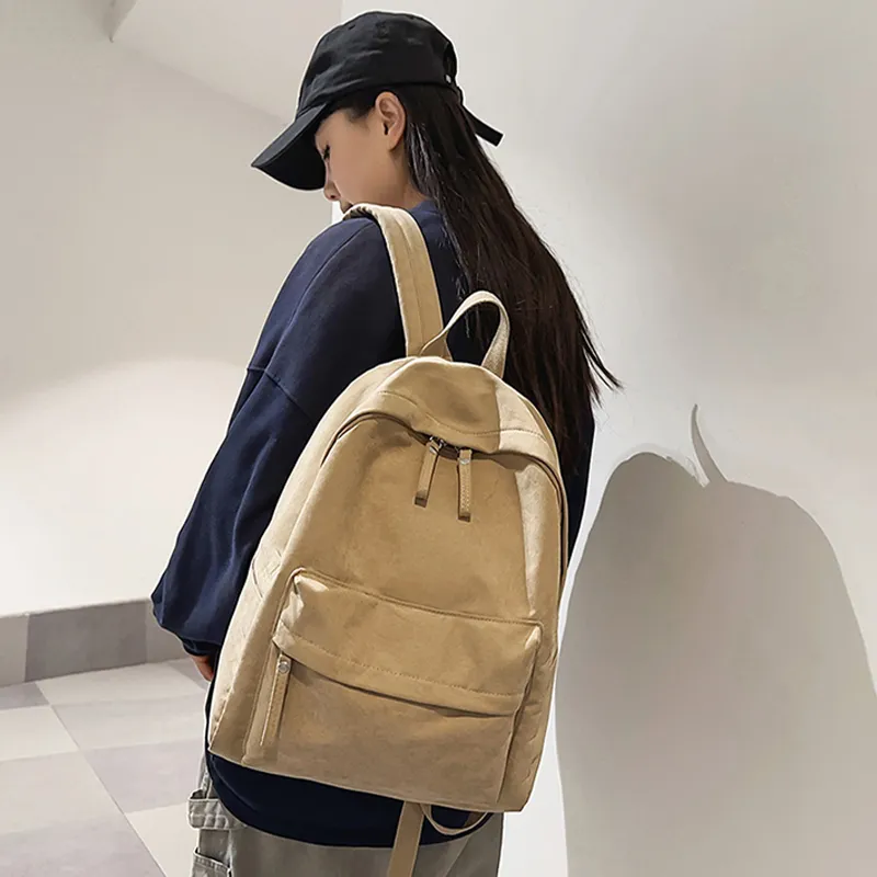 Tonlion Oxford Backpack Unisex Khaki-4
