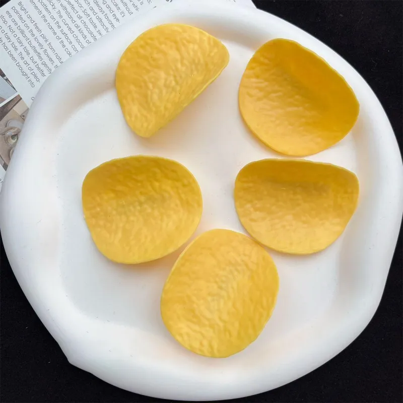 QIHUAMANYU Resin Hair Clips Women's-5