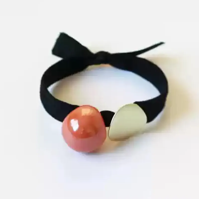 QIHUAMANYU Acrylic Hair Ties Women's-8