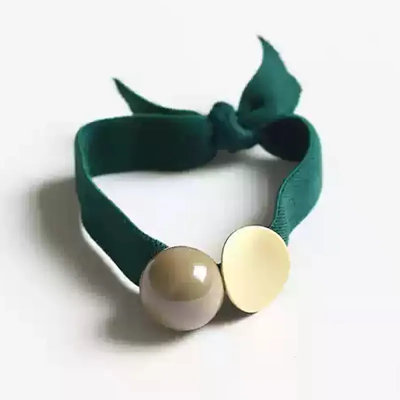 QIHUAMANYU Acrylic Hair Ties Women's-19