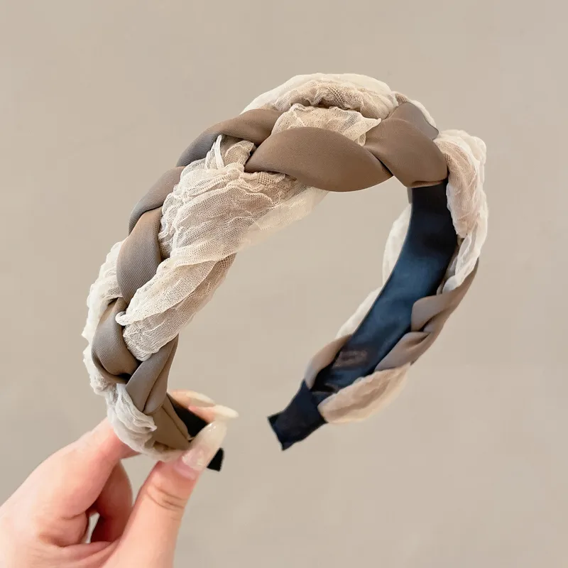 QIHUAMANYU Satin Headbands Women's-7