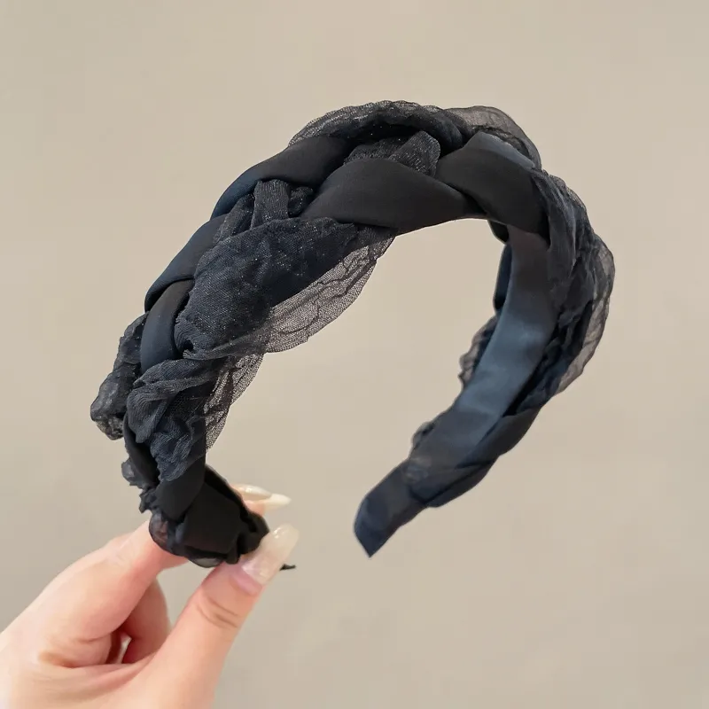 QIHUAMANYU Satin Headbands Women's-1