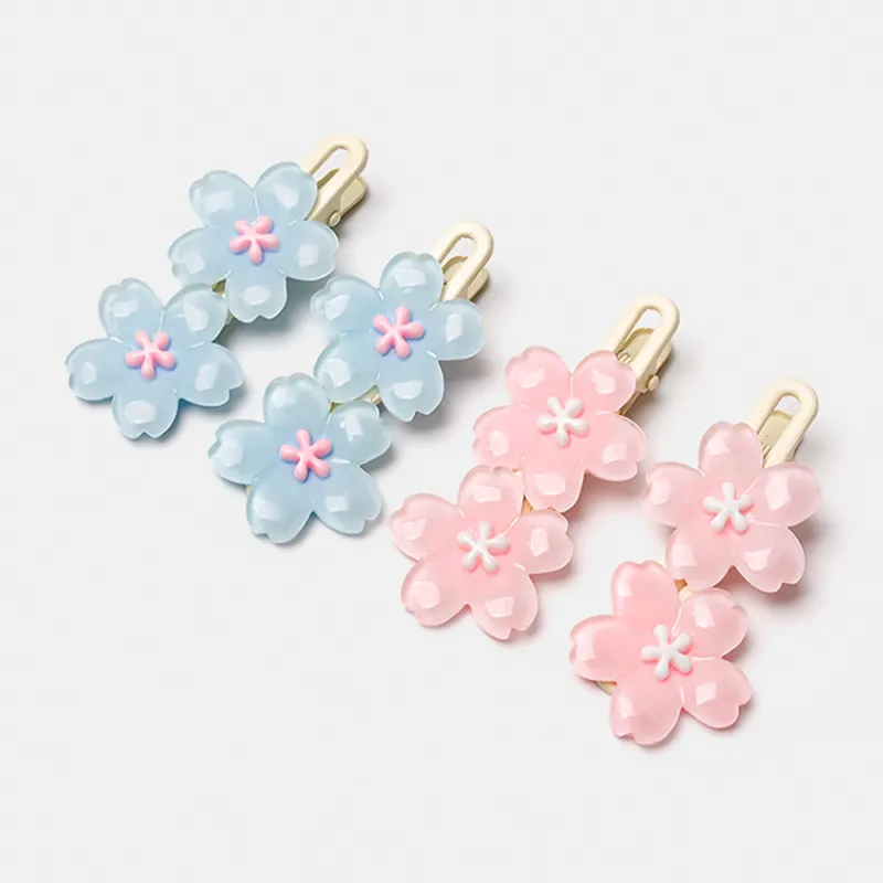 QIHUAMANYU Resin Hair Clips Women's-5