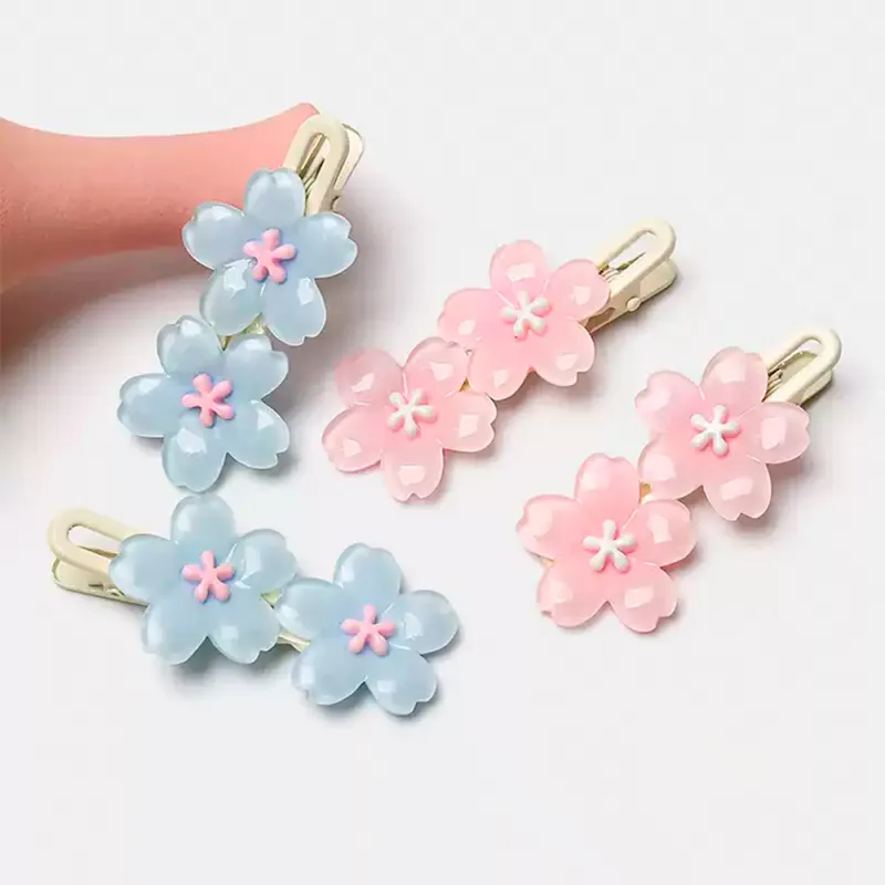 QIHUAMANYU Resin Hair Clips Women's-9