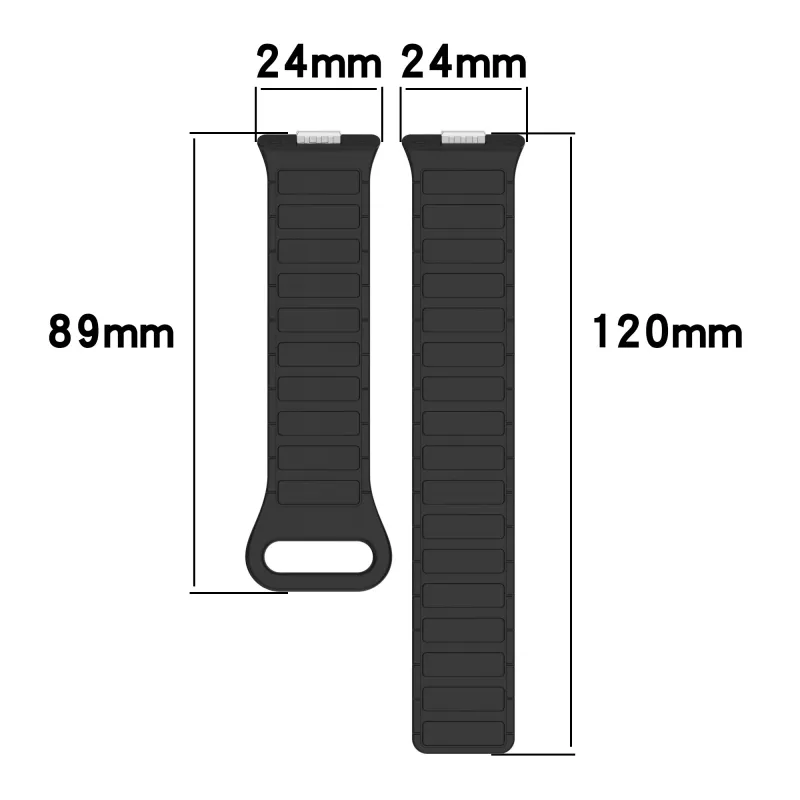 Watchbond Compatible With Huawei Watch Fit 3 Huawei Compatibility Watch Band All Silicone Material-5