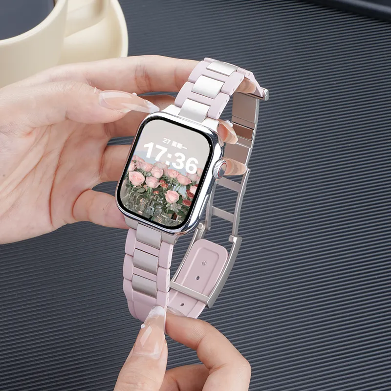 Watchbond Compatibility Apple Apple Watch S10 Watch Bands All Unisex-8
