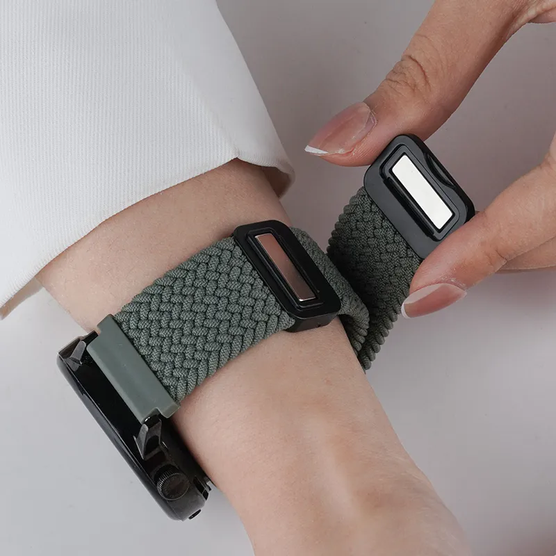 Watchbond Compatible With Huawei GT5 Huawei Compatibility Watch Band 18/20/22mm Nylon Material-13