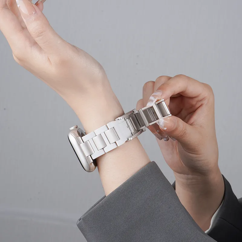 Watchbond Compatibility Apple Apple Watch S10 Watch Bands All Unisex-15
