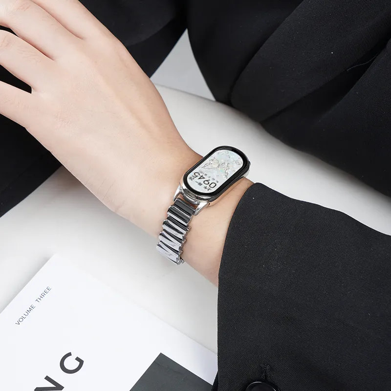 Watchbond Compatible With Xiaomi Smart Band 9/8 Watch Bands All Unisex-4