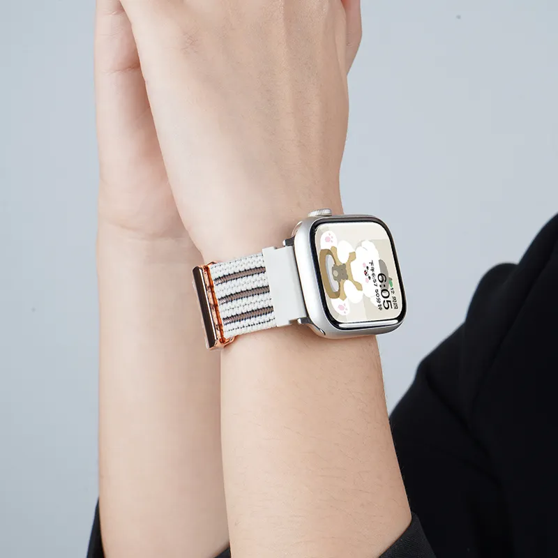 Watchbond Compatibility Apple Apple Watch S10 Watch Bands All Unisex-13