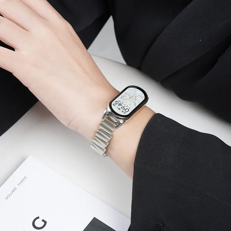 Watchbond Compatible With Xiaomi Smart Band 9/8 Watch Bands All Unisex-22
