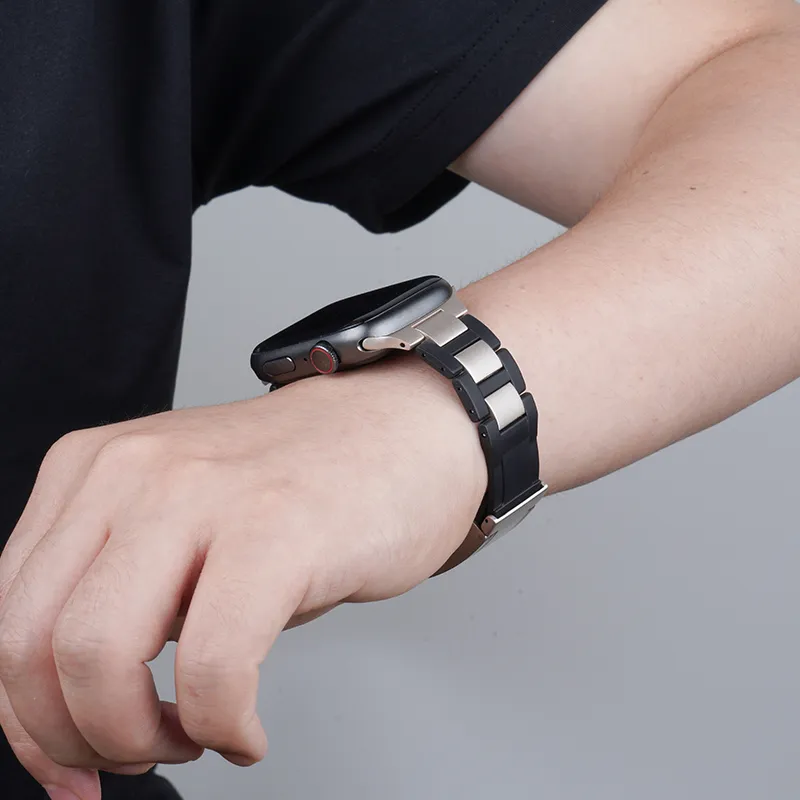 Watchbond Compatibility Apple Apple Watch S10 Watch Bands All Unisex-19