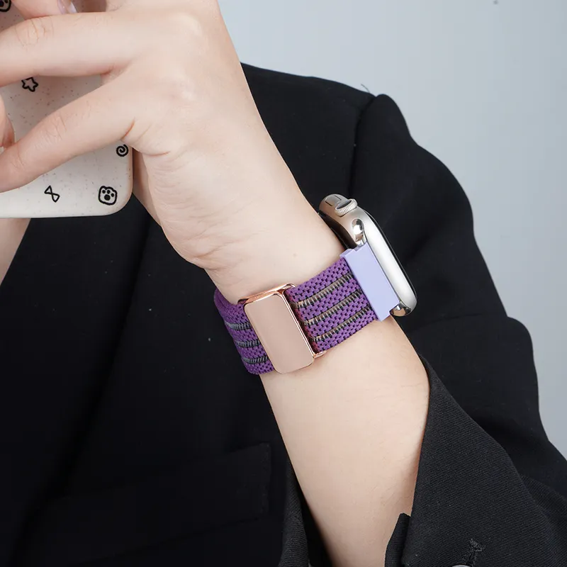 Watchbond Compatibility Apple Apple Watch S10 Watch Bands All Unisex-4