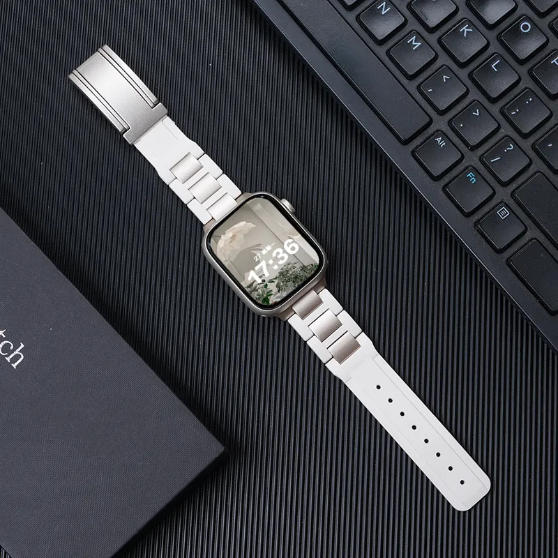 Watchbond Compatibility Apple Apple Watch S10 Watch Bands All Unisex-12