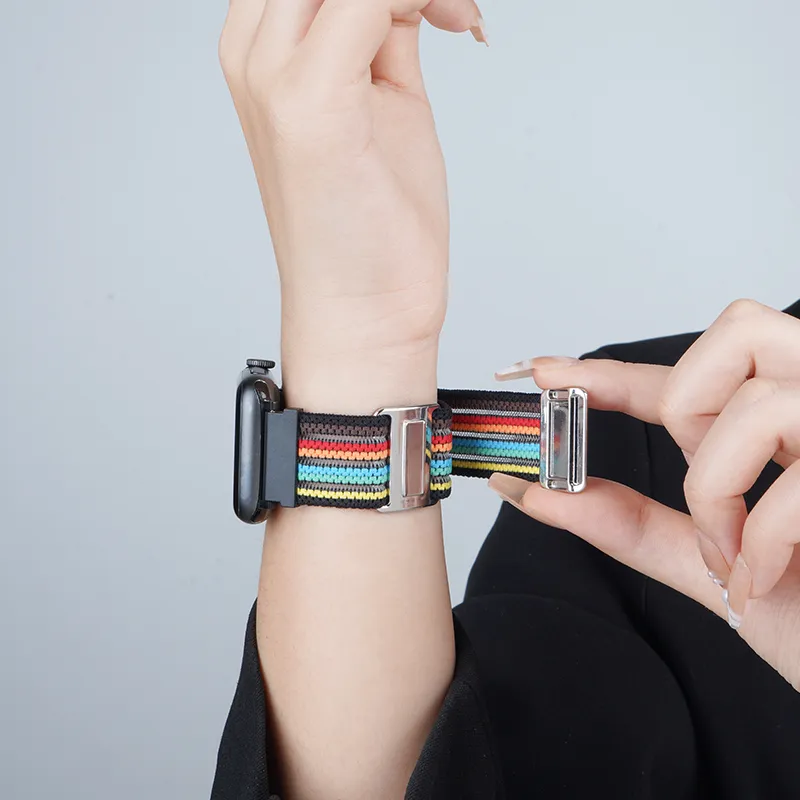Watchbond Compatibility Apple Apple Watch S10 Watch Bands All Unisex-22