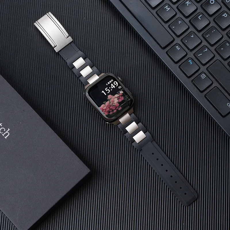 Watchbond Compatibility Apple Apple Watch S10 Watch Bands All Unisex-17