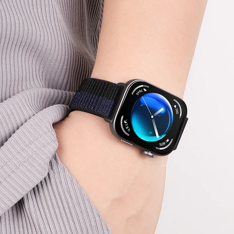 Watchbond Huawei Compatibility Watch Band Compatibility With Huawei Watch Fit 3 Collection Nylon Material-5