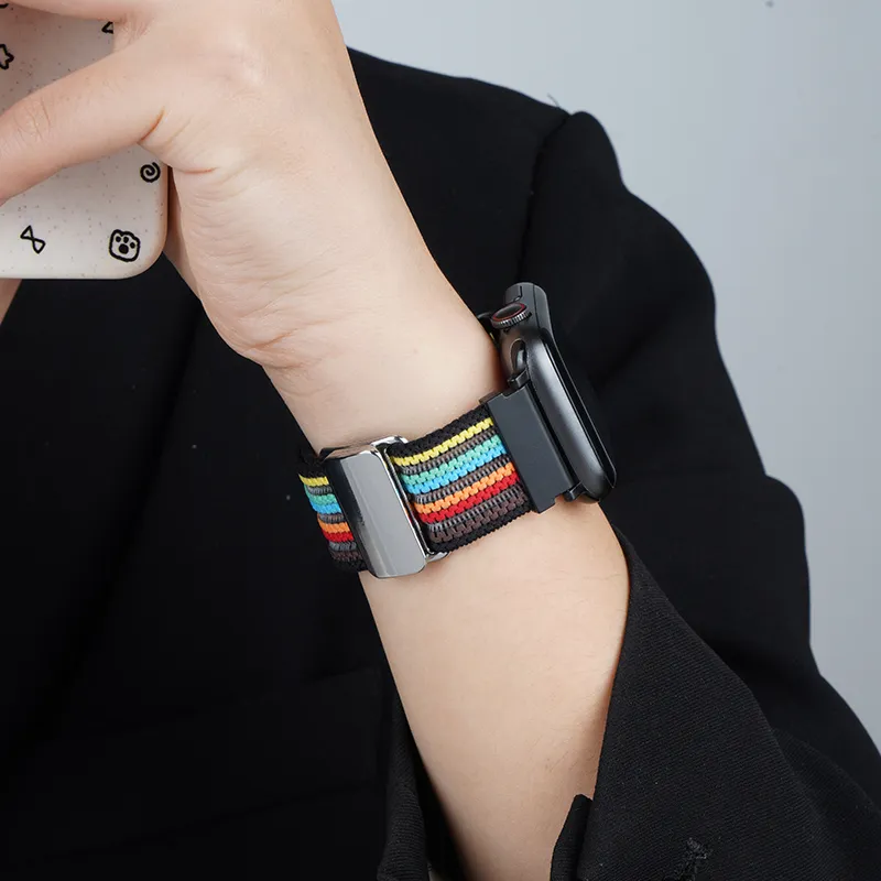 Watchbond Compatibility Apple Apple Watch S10 Watch Bands All Unisex-23