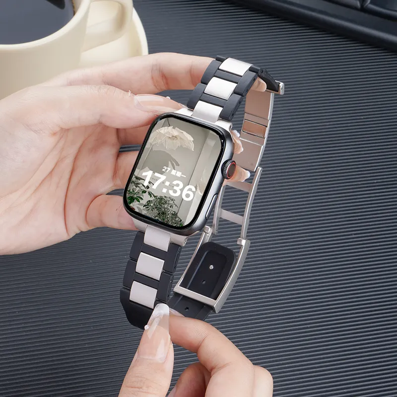 Watchbond Compatibility Apple Apple Watch S10 Watch Bands All Unisex-18