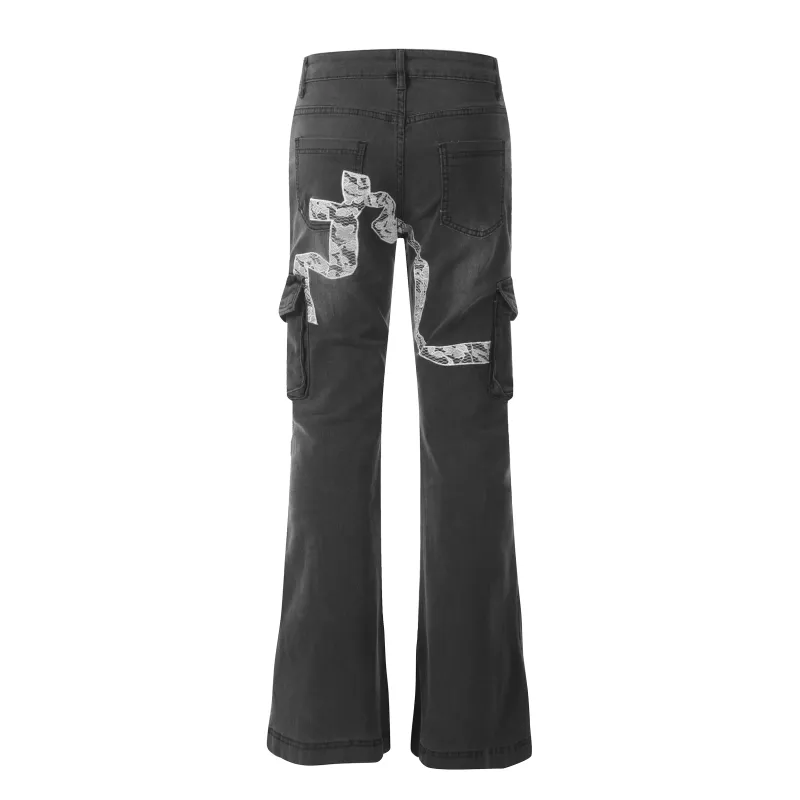 YINLEI Jeans Unisex-1