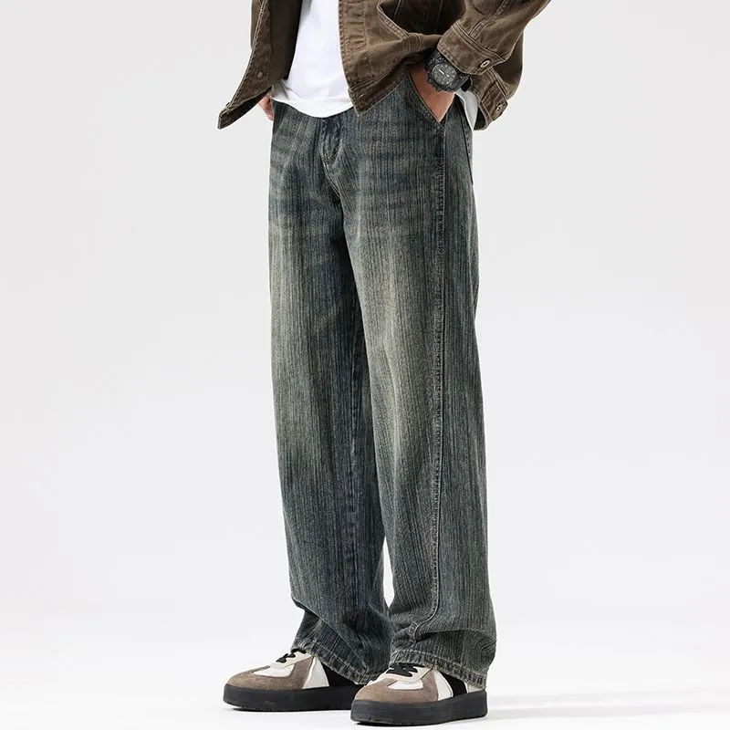 YINLEI Jeans Men Blue-3