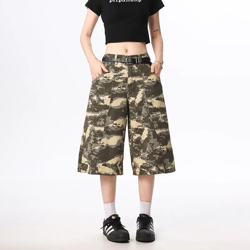 YINLEI Denim Shorts Unisex-7